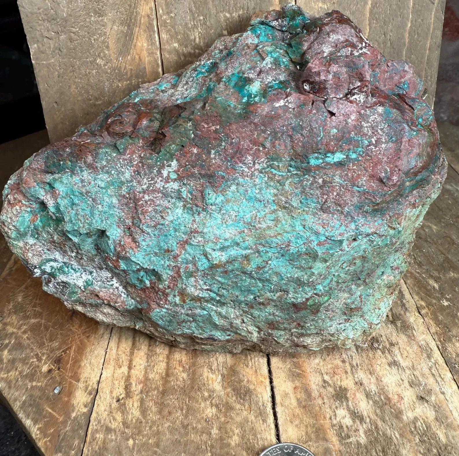1.6 LB CHRYSOCOLLA , Arizona