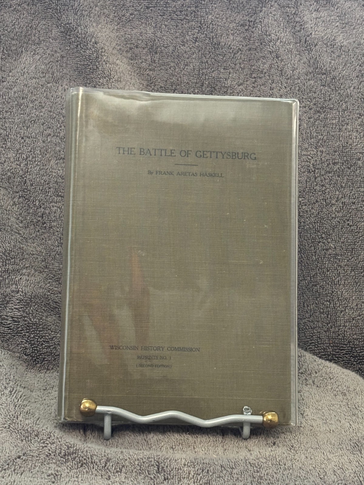 Frank A. Haskell: Battle of Gettysburg 1910 2nd Ed; Civil War