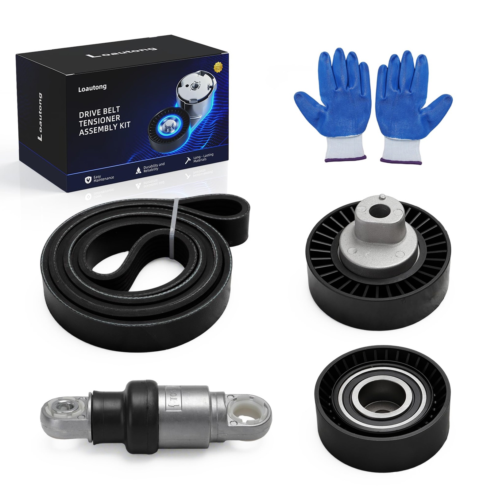 Serpentine Belt Tensioner Pulley Kit