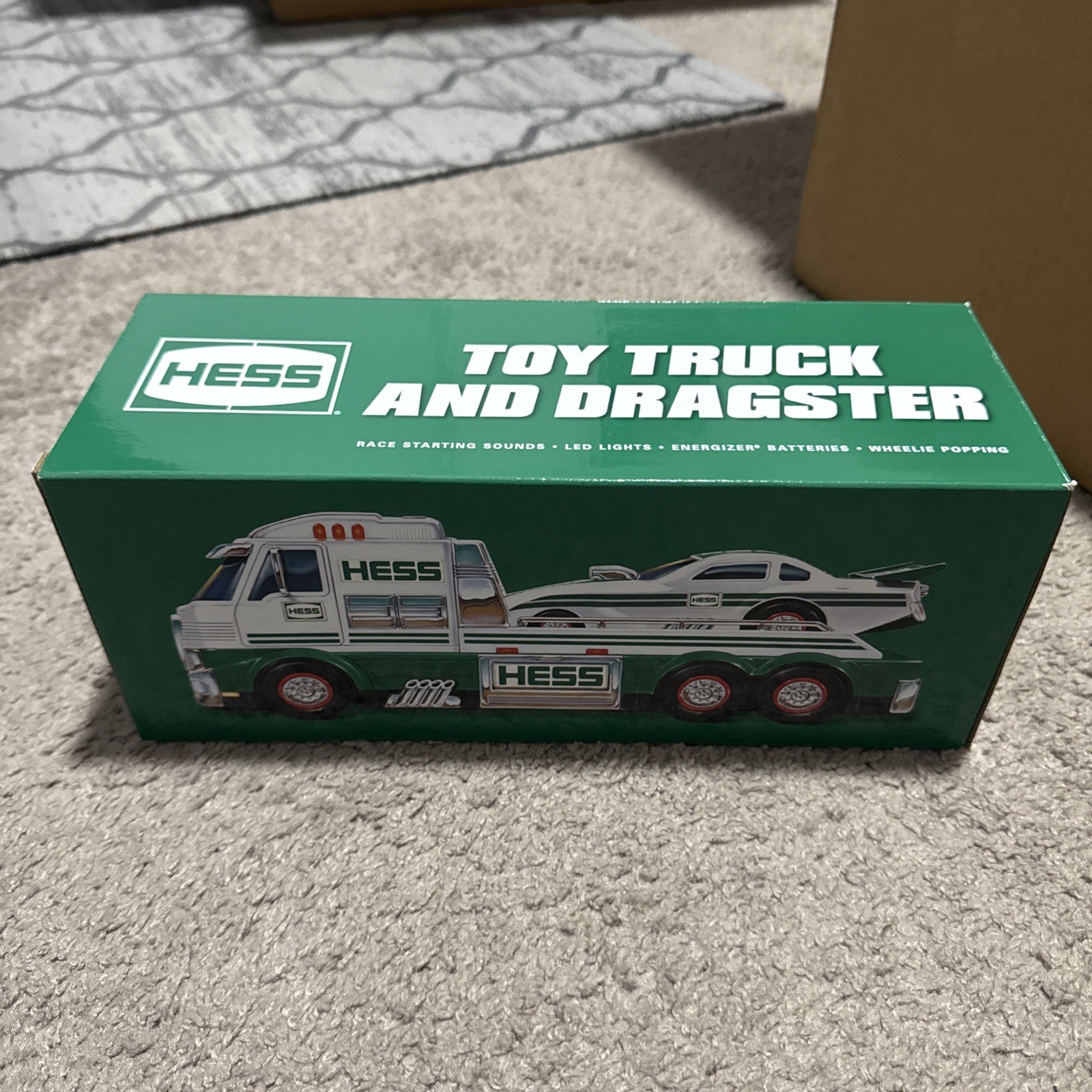 Hess 2016 Toy Truck and Dragster New In Box