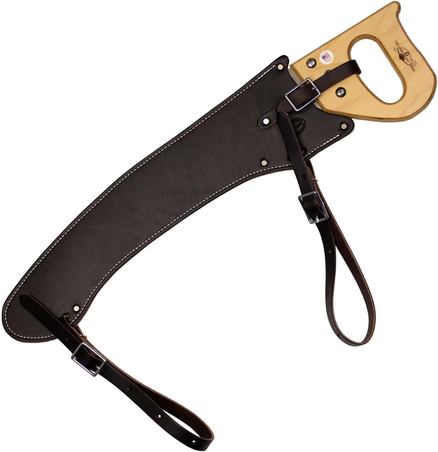 Outfitters Supply Hand Saw, Fanno Trail Saw with Premium Leather Scabbard & C... Outfitters Supply Hand Saw, Fanno Trail Saw with Premium Leather Scabbard & C...