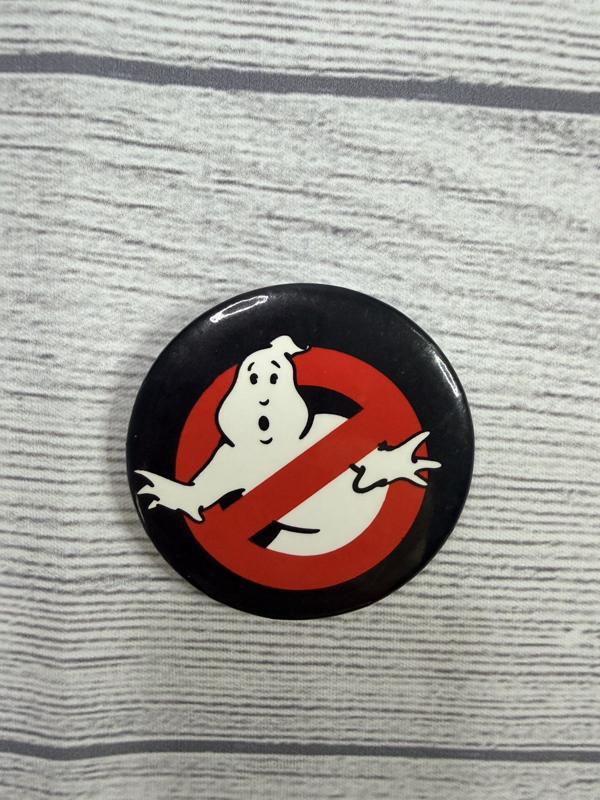 Original 1984 Ghostbuster Pin Button Movie Promo \