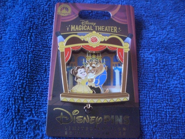 Disney 2026 Magical Theater Beauty & Beast  BELLE AND BEAST DANCING LE Pin