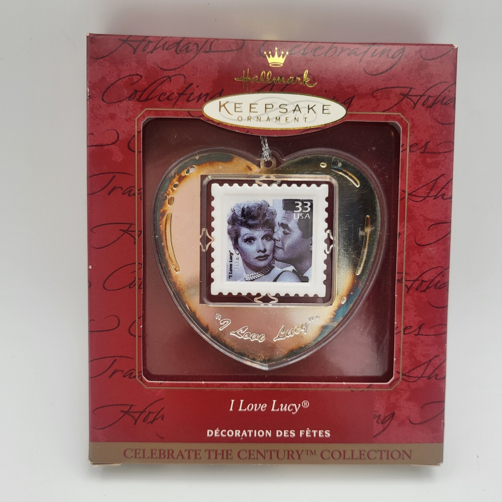 Hallmark Keepsake Ornament I Love Lucy Celebrate The Century Collection 1998-New Hallmark Keepsake Ornament I Love Lucy Celebrate The Century Collection 1998-New
