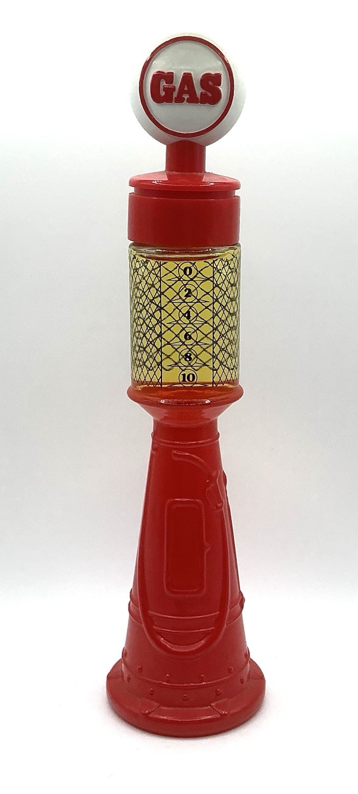 Avon “Remember When” Red Gas Pump Decanter Cologne After Shave Bottle 1970s