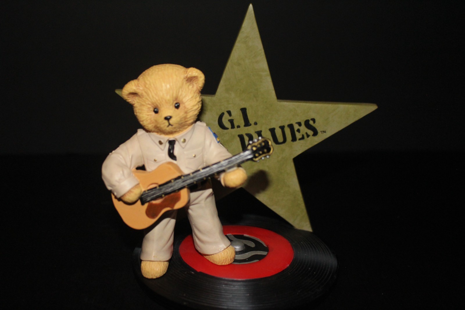 Elvis Presley Be My Teddy Bear Collection-GI Blues Teddy Bear Figurine 2001