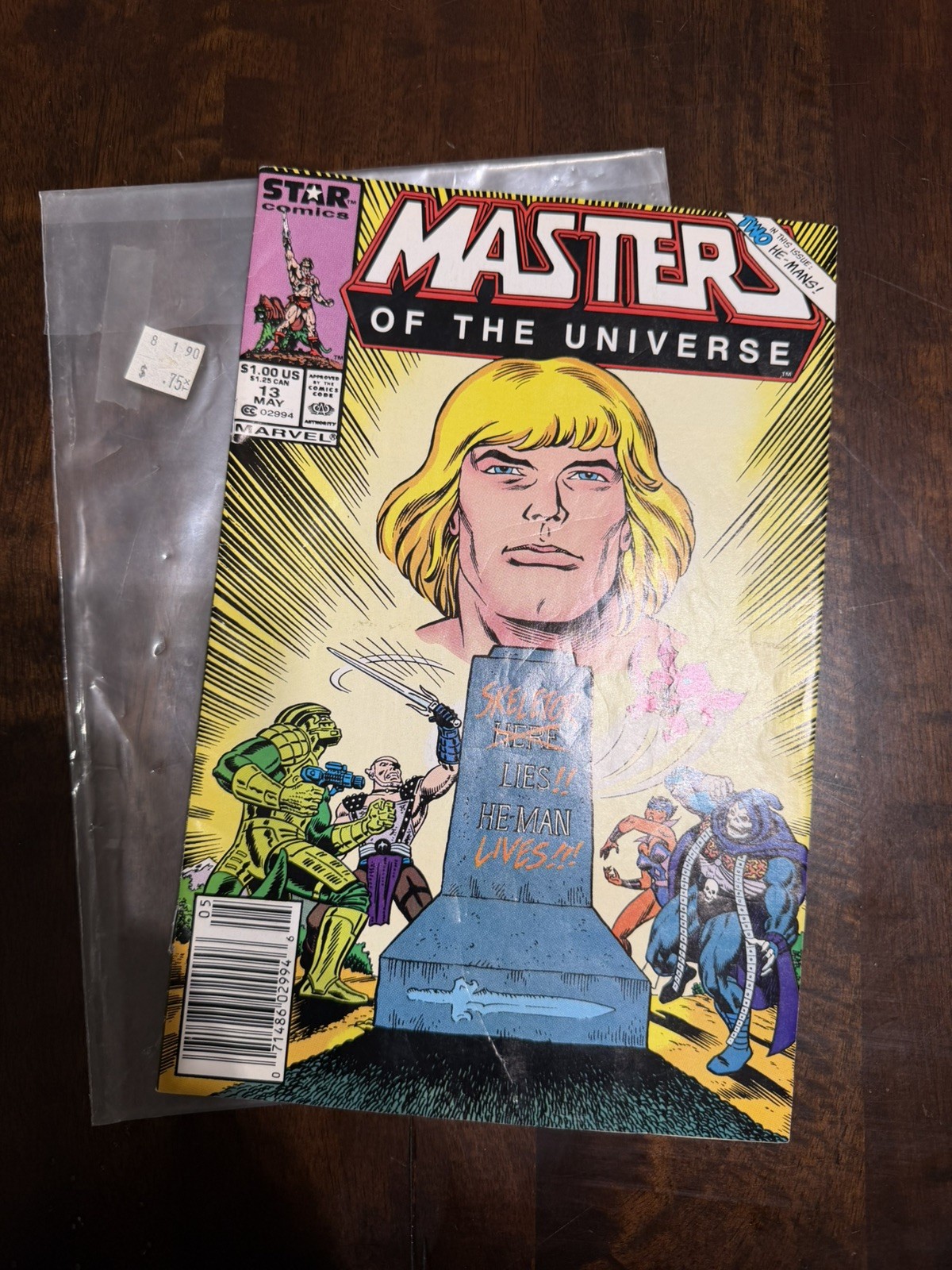 MASTERS OF THE UNIVERSE #13 RARE FINAL ISSUE IN SERIES DEATH OF SKELETOR 🔥