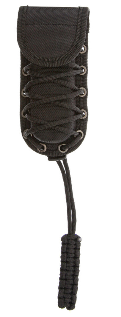 Heavy Duty Molded Black Nylon Tactical Folding Knife Sheath Fits Up to 5\