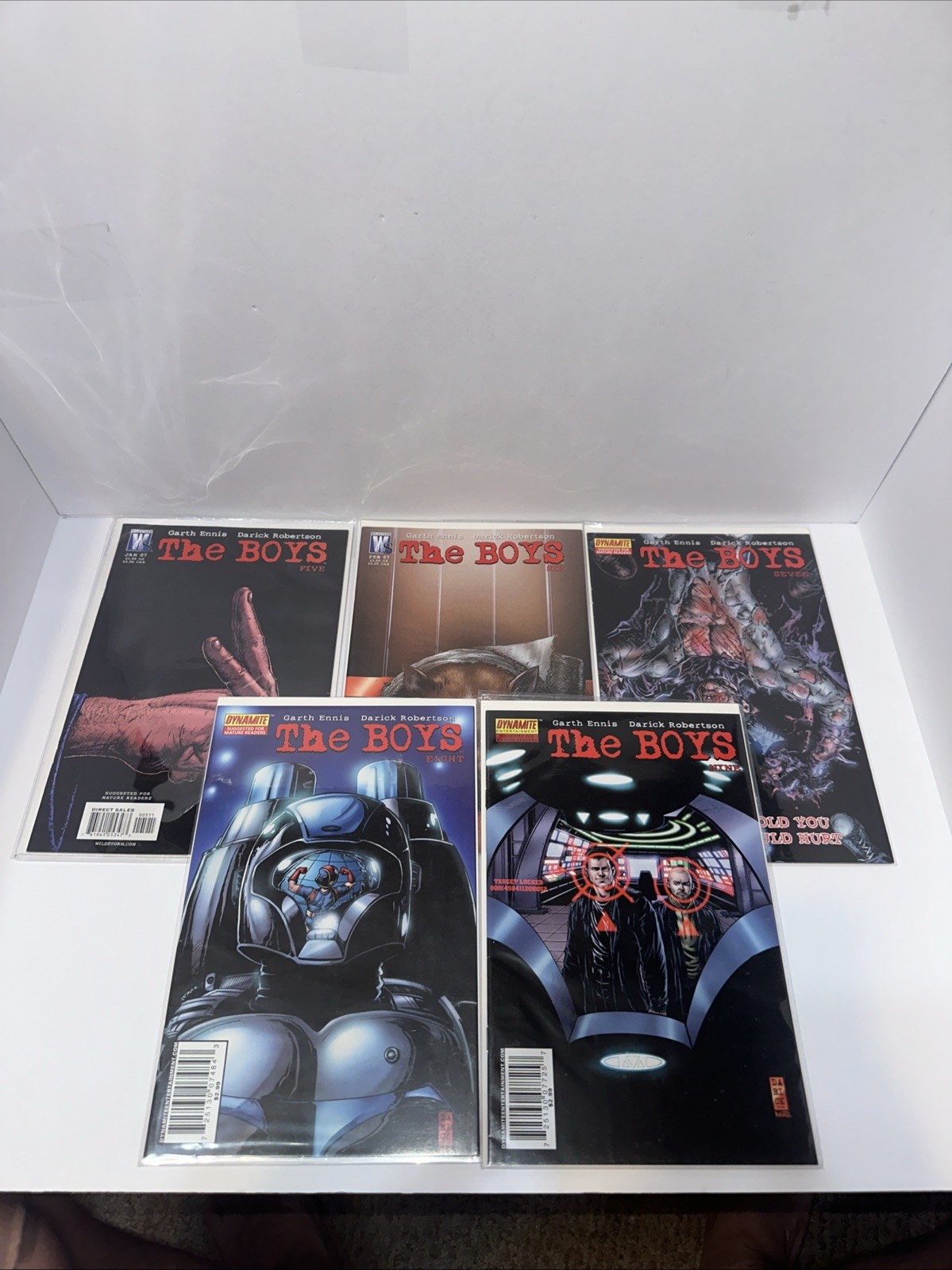 Dynamite Entertainment/Wildstorm The Boys Issues 5-9 VF SET Dynamite Entertainment/Wildstorm The Boys Issues 5-9 VF SET