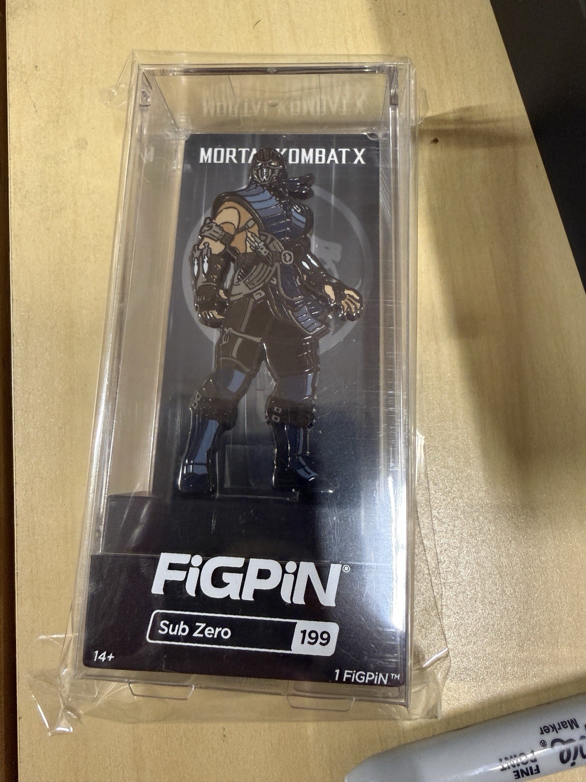 Mortal Kombat X Sub Zero #199 Video Game FigPin Enamel Pin LOCKED