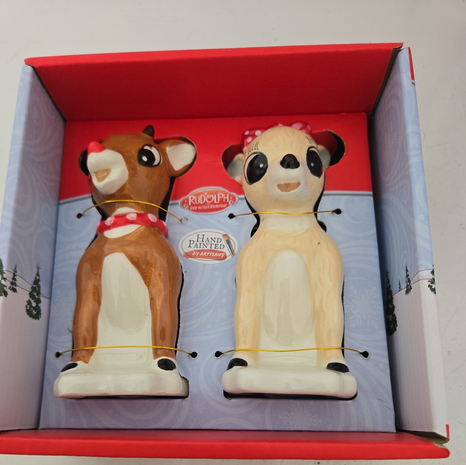 Rudolph the Red Nosed Reindeer and Clarice Christmas Salt & Pepper Shakers Rudolph the Red Nosed Reindeer and Clarice Christmas Salt & Pepper Shakers