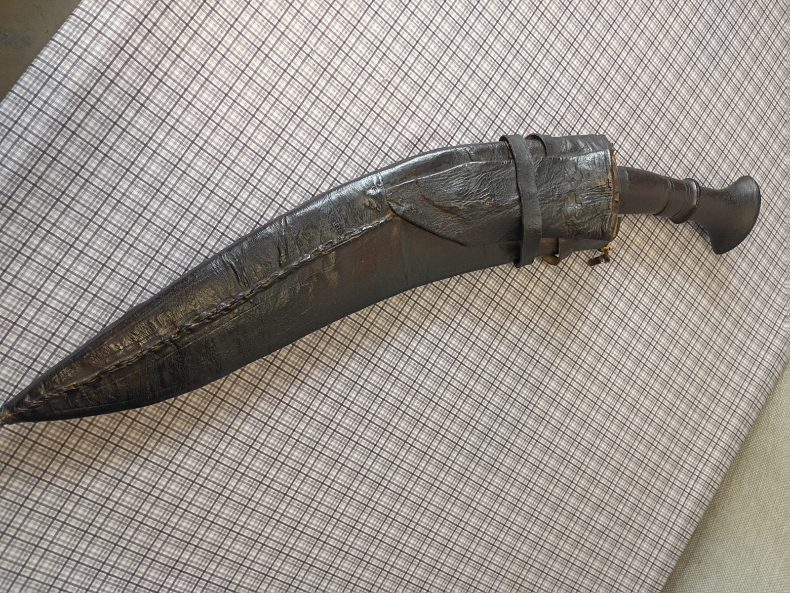 ⚔️ Mid‑Century Gurkha Kukri 1950–1970 Nepal Military Blade Hand‑Forged Carbon 