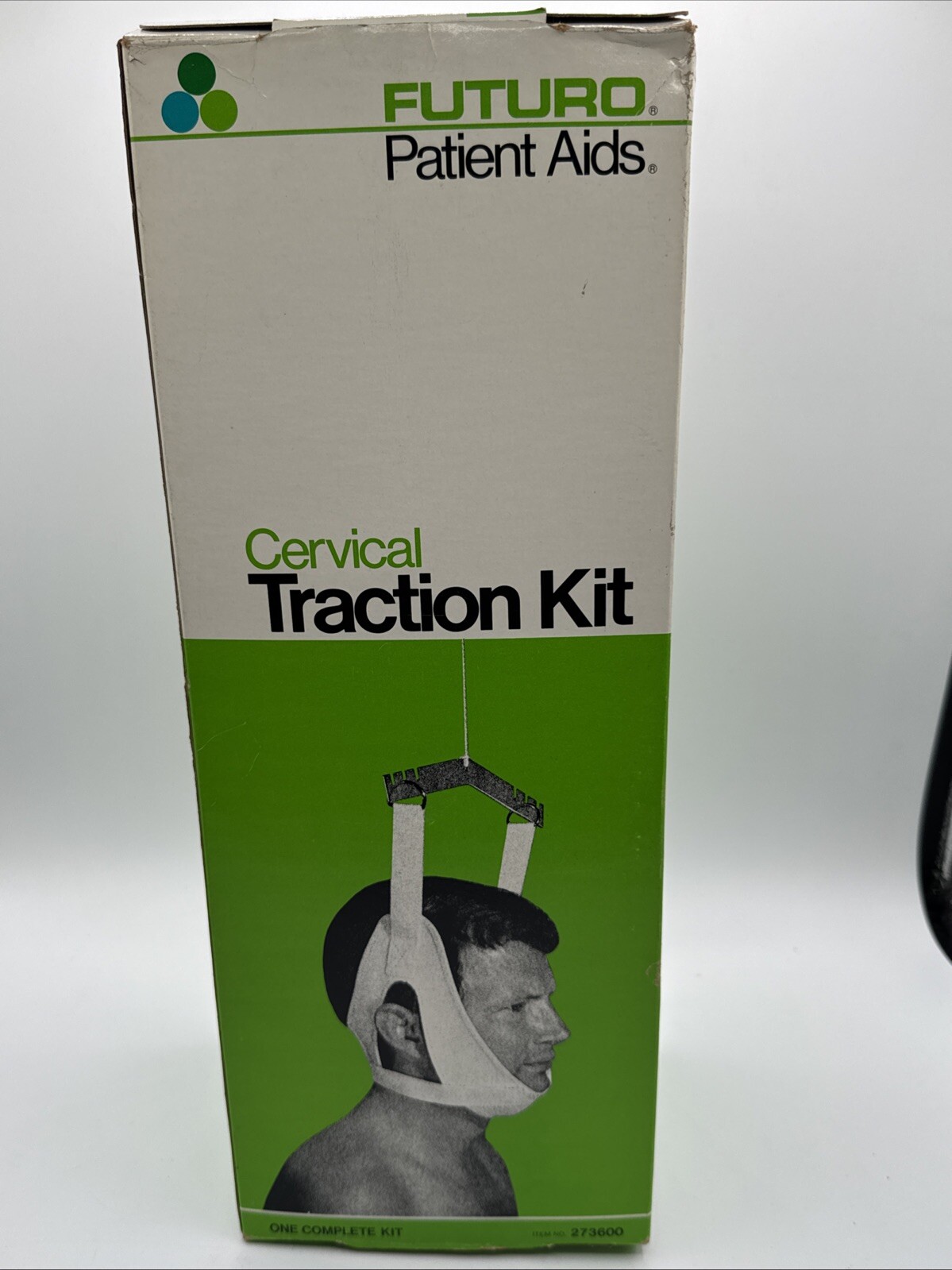 Vintage 1978 FUTURO Patient Aids Cervical Traction Kit 273600 Head Halter Pulley Vintage 1978 FUTURO Patient Aids Cervical Traction Kit 273600 Head Halter Pulley