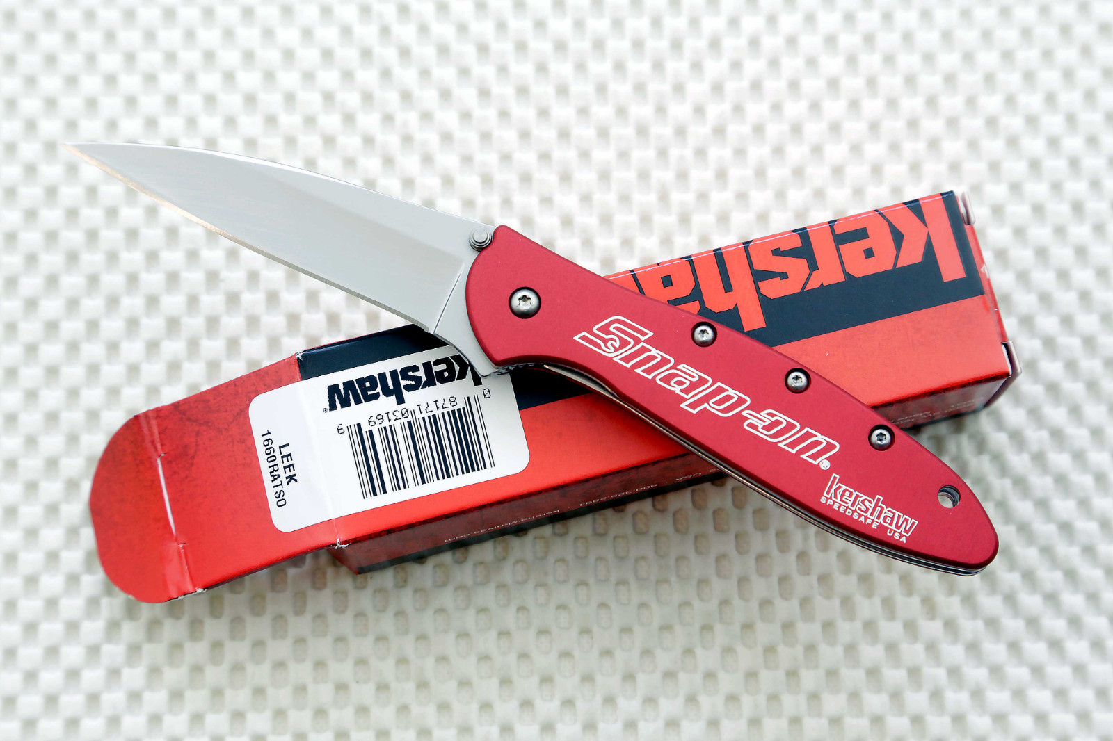 * Kershaw 1660RAT Leek Snap-On Pocket Knife Ken Onion Design NEW in Box Assisted