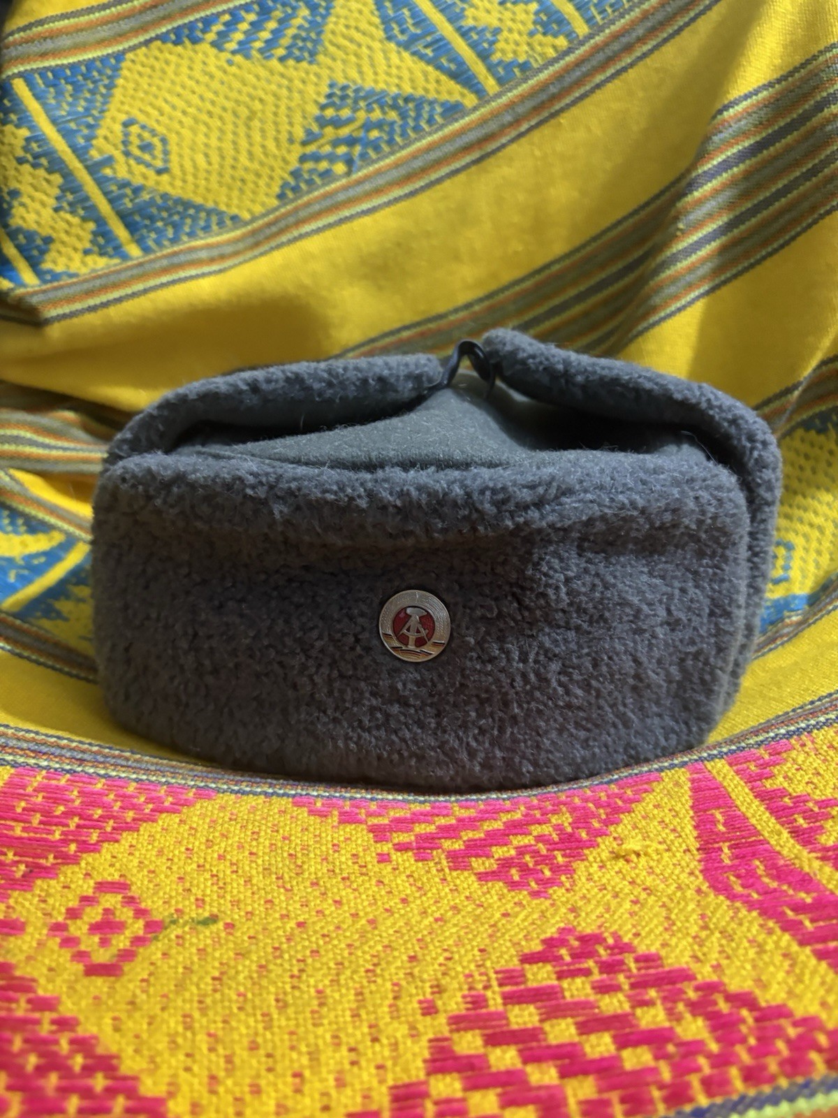Rare East German ushanka size 59 dated 1964 Rare East German ushanka size 59 dated 1964