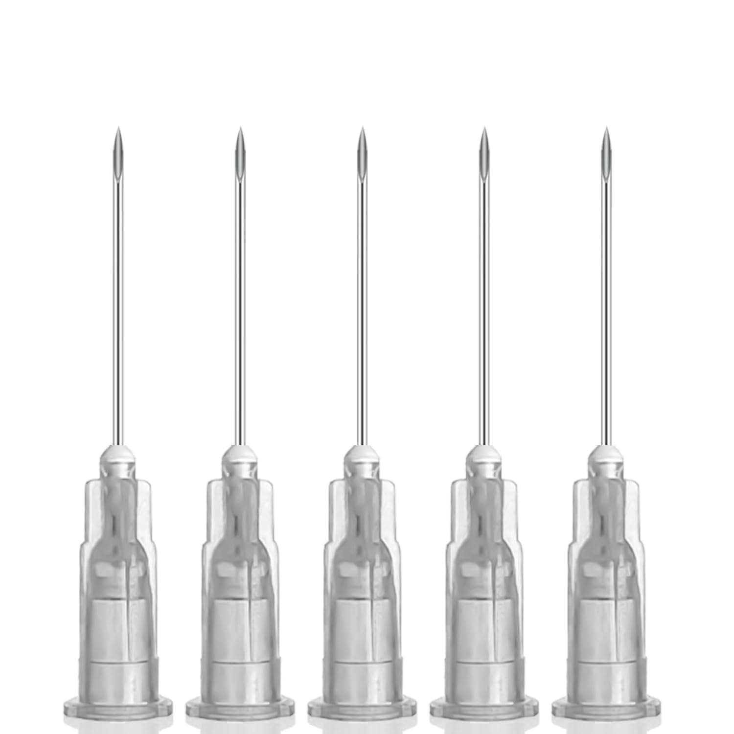 100Pcs 27Ga 1 Inch Needle with Cap for Lab Supplies, Measuring and Industrial, I 100Pcs 27Ga 1 Inch Needle with Cap for Lab Supplies, Measuring and Industrial, I