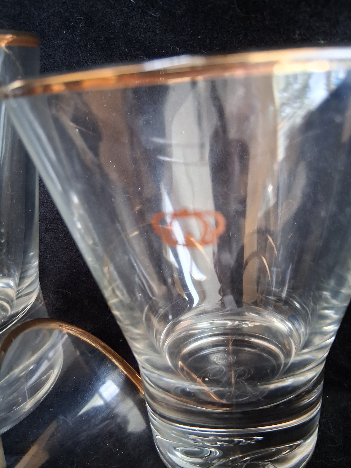 4 Royal Crown High Ball Glasses. Glasses Are New And Never Used.
