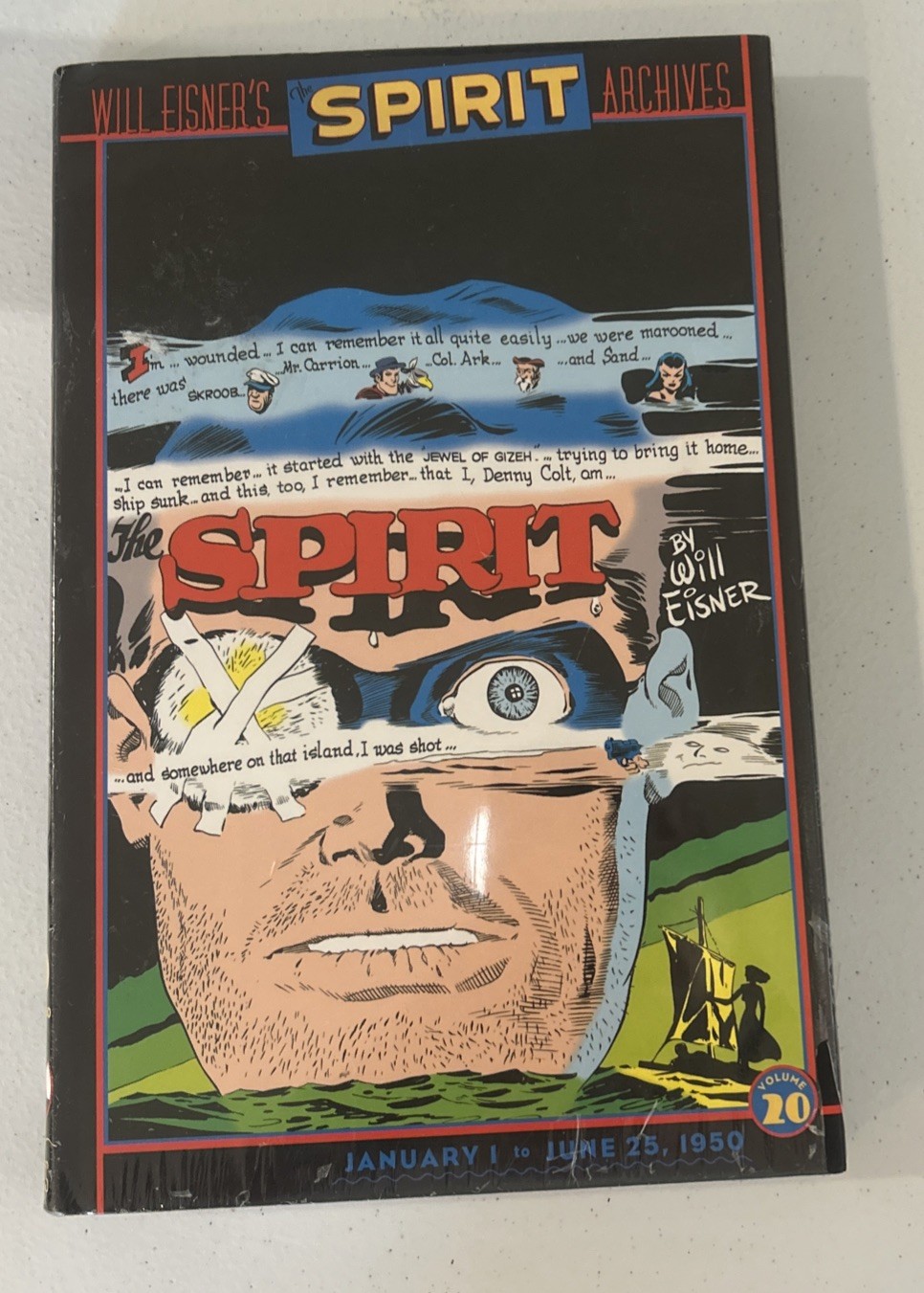 The Spirit Archives Will Eisner Volume 20 New Sealed Hardcover