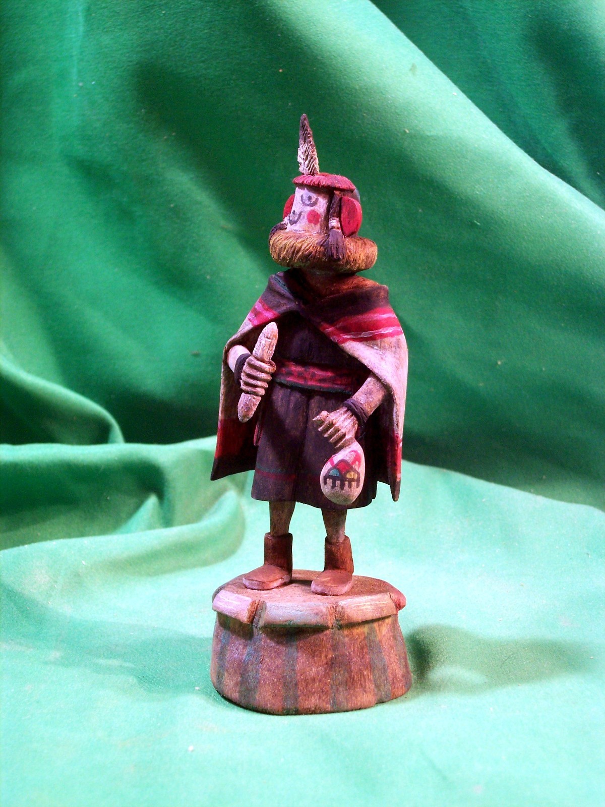 Hopi Kachina Doll - The Grandmother Kachina by Elgean Joshevama - Beautiful Hopi Kachina Doll - The Grandmother Kachina by Elgean Joshevama - Beautiful