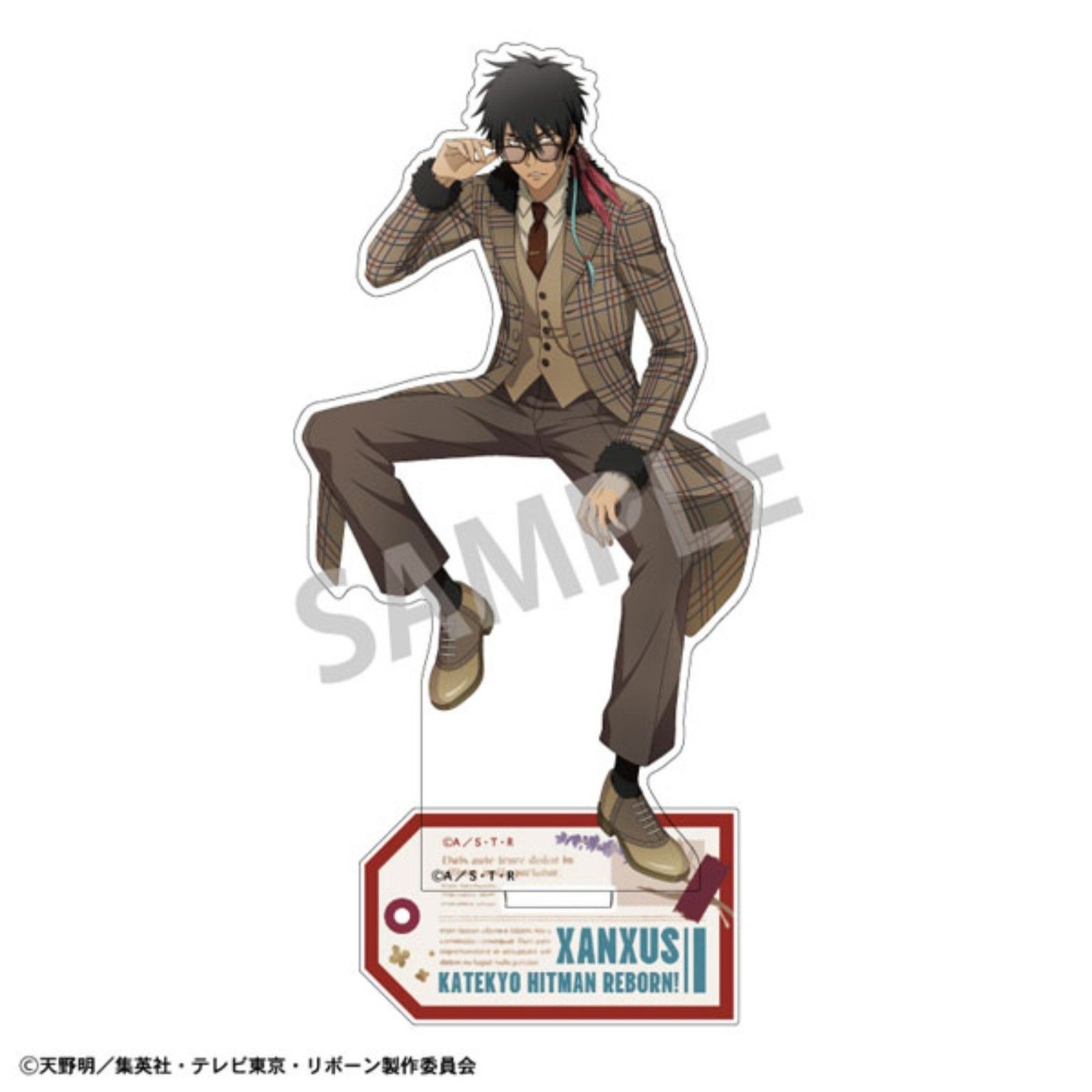 Katekyo Hitman Reborn Xanxus British Fashion acrylic stand Katekyo Hitman Reborn Xanxus British Fashion acrylic stand