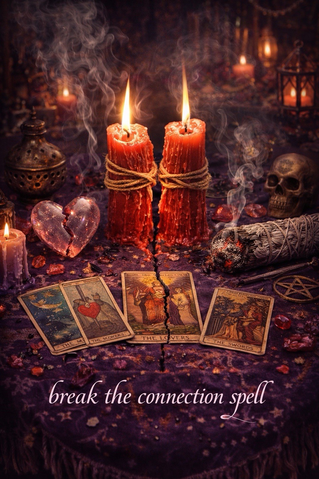 Break A Connection Spell - Make them leave eachother - Spell by Psychic Alottia