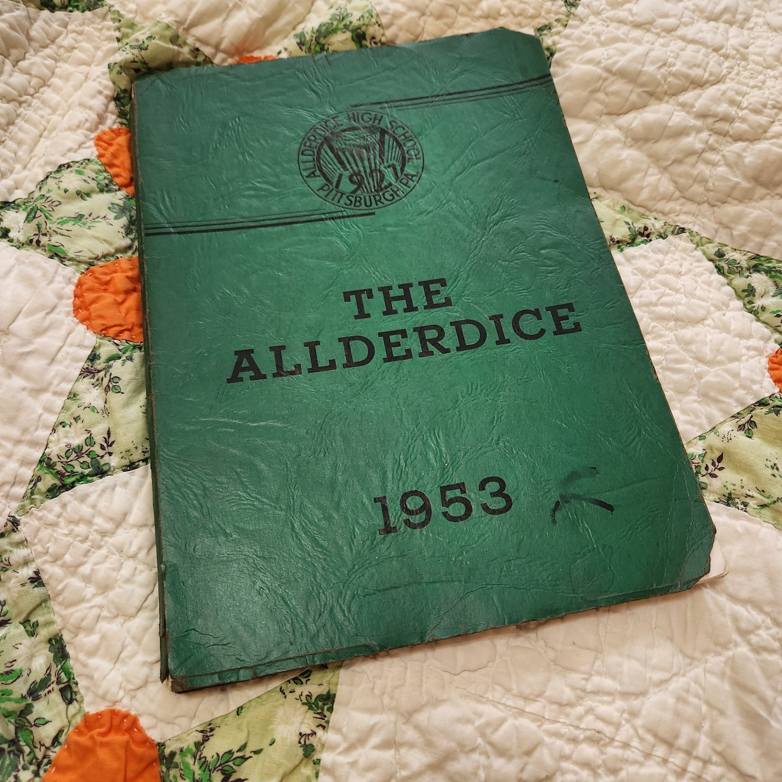 VTG 50s High School Yearbook Allderdice Pittsburgh Pennsylvania 1953