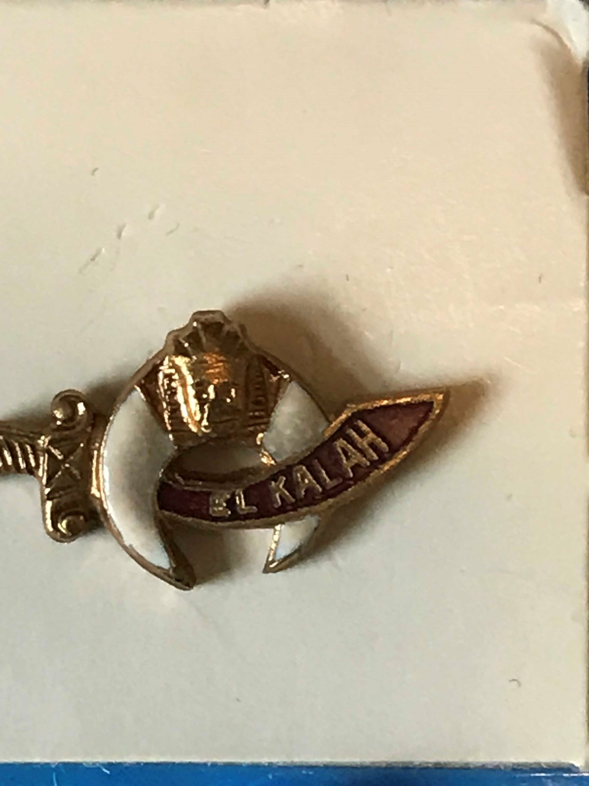 Masonic - Vintage Shriners Lapel Pin - El Kalah