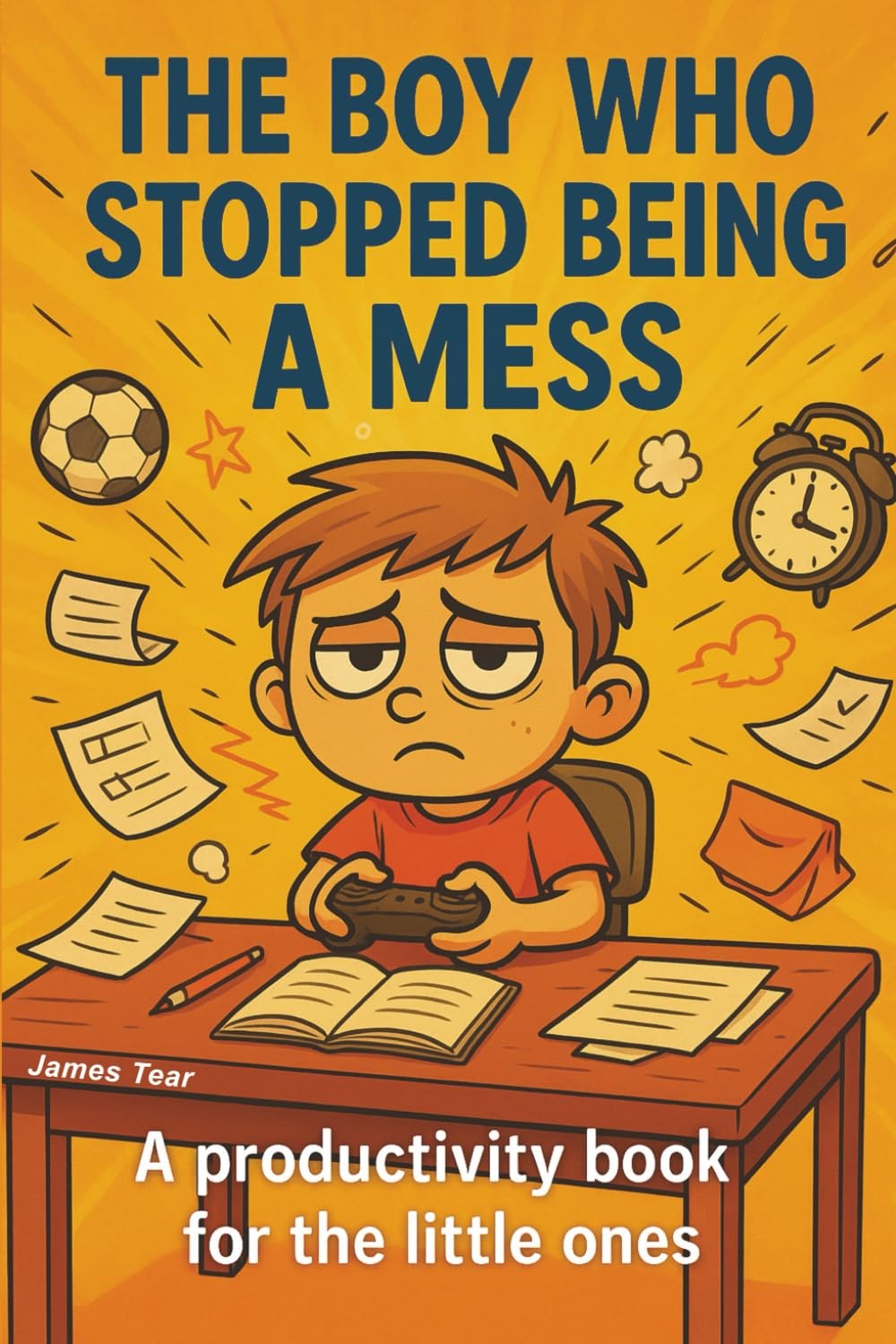 THE BOY WHO STOPPED BEING A MESS: A productivity book for little ones