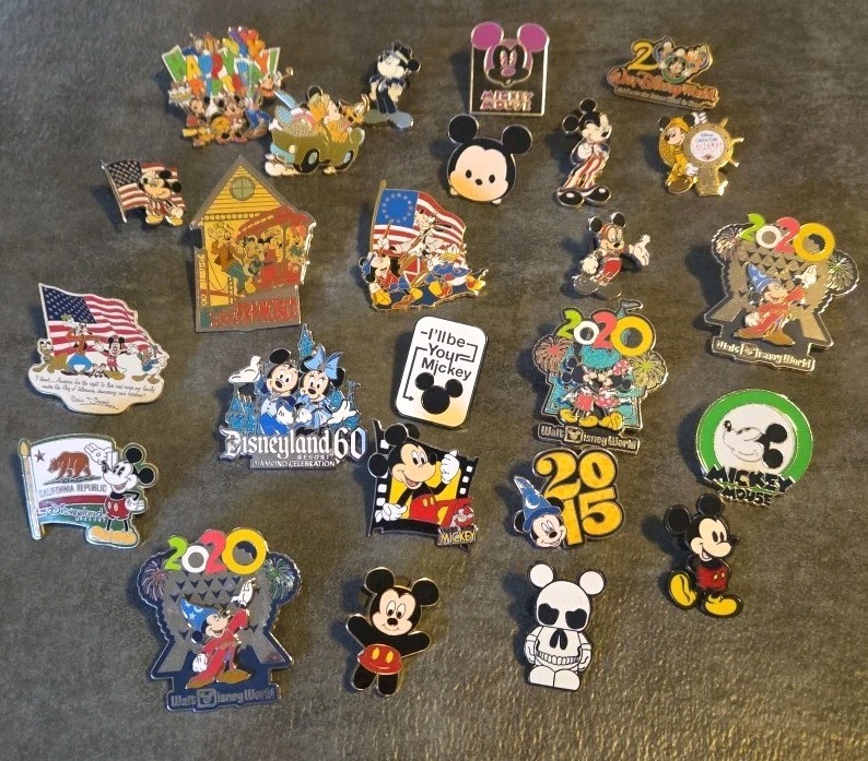 Disney Pin 2020 WDW Sorcerer Mickey Disneyland Diamond Celebration Sorcerer Lot 