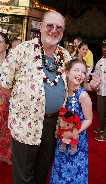 David Ogden Stiers Daveigh Chase premiere after-party for Lilo & S- Old Photo