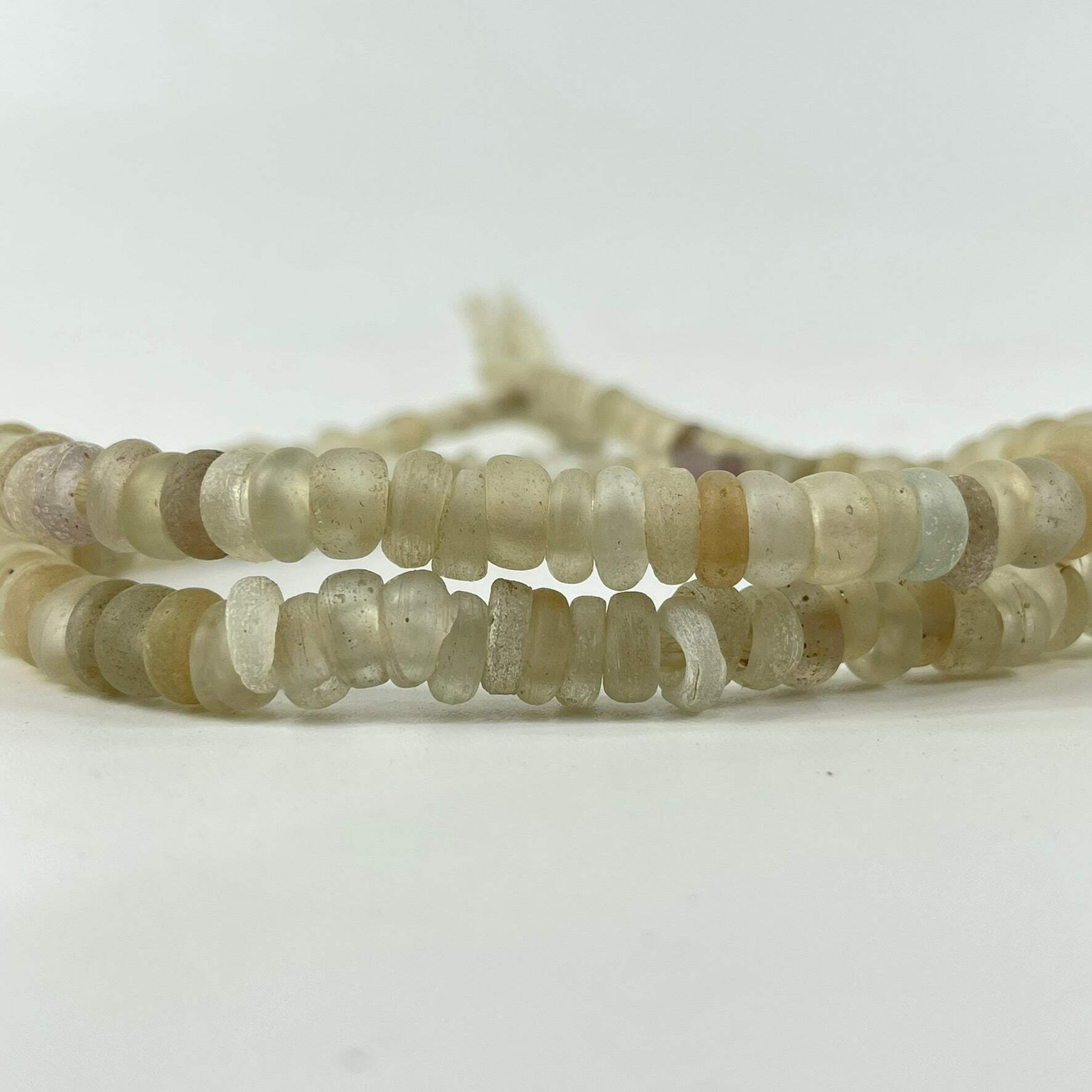 Dogon Clear Bohemian Trade Beads 30inch Dogon Clear Bohemian Trade Beads 30inch