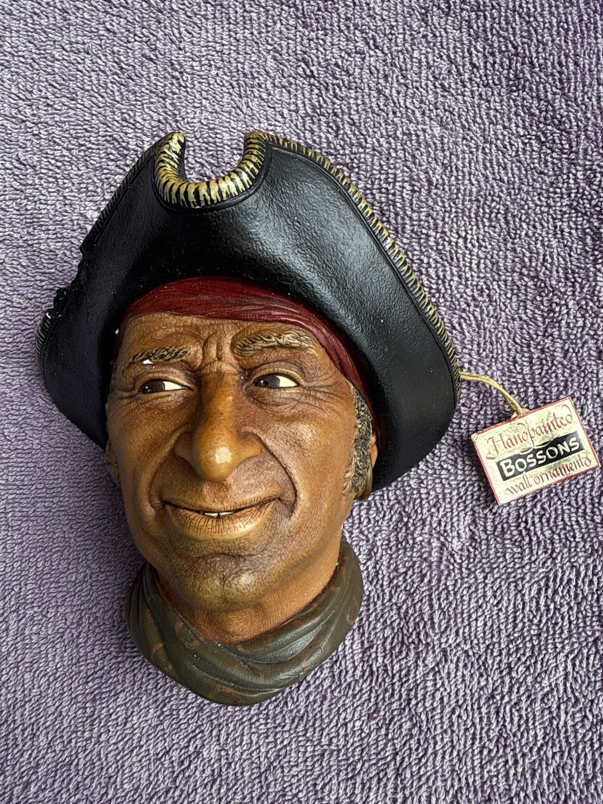 Vintage Bossons Captain Kid Privateer 1982 England