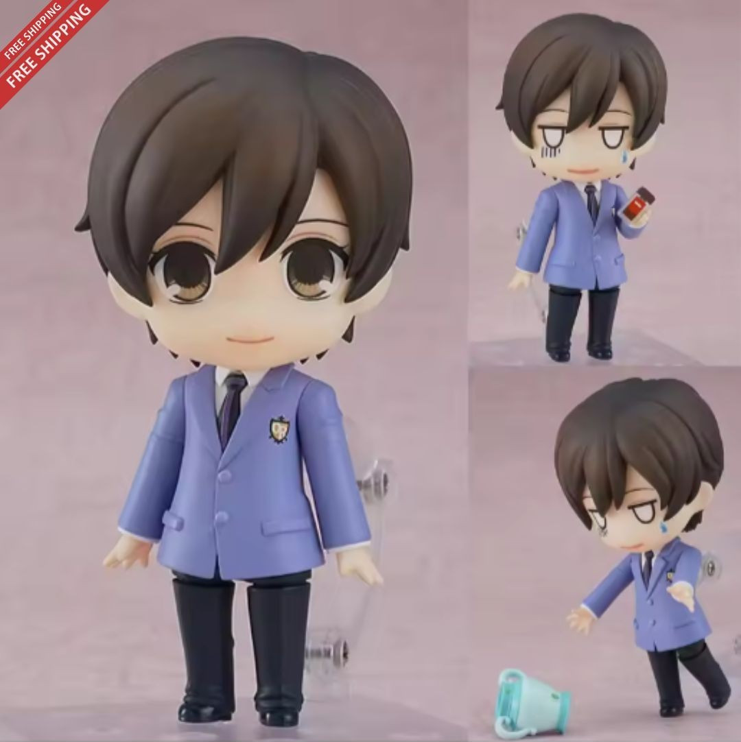 Ouran High School Host Club Fujioka Haruhi Nendoroid 2103 PVC Action Toy Model Ouran High School Host Club Fujioka Haruhi Nendoroid 2103 PVC Action Toy Model