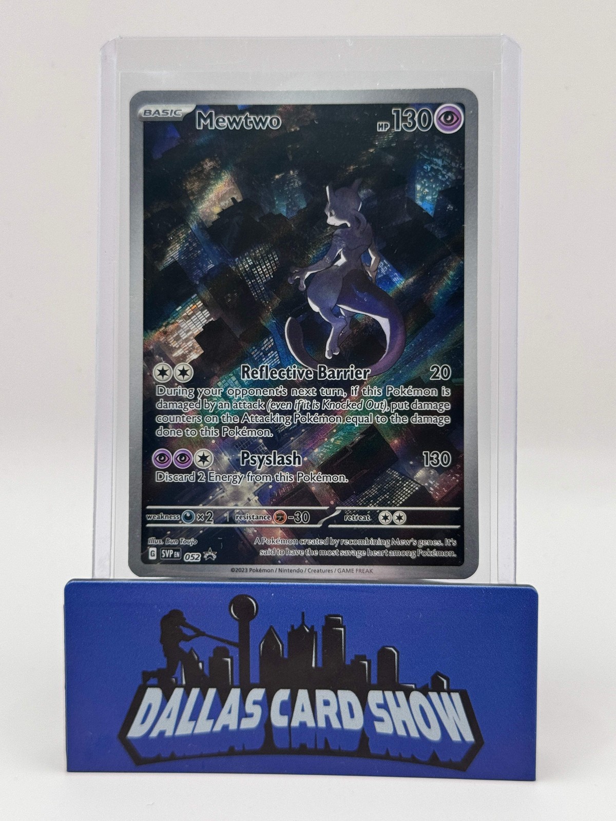 2023 Pokemon - Mewtwo (Illustration Rare) - SVP052 Black Star Promos NM
