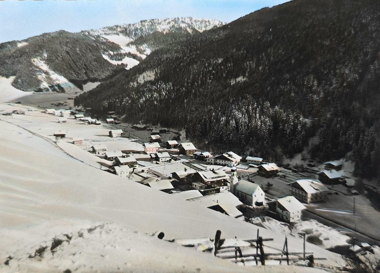 Postcard Gerlos Schönbichl 1968