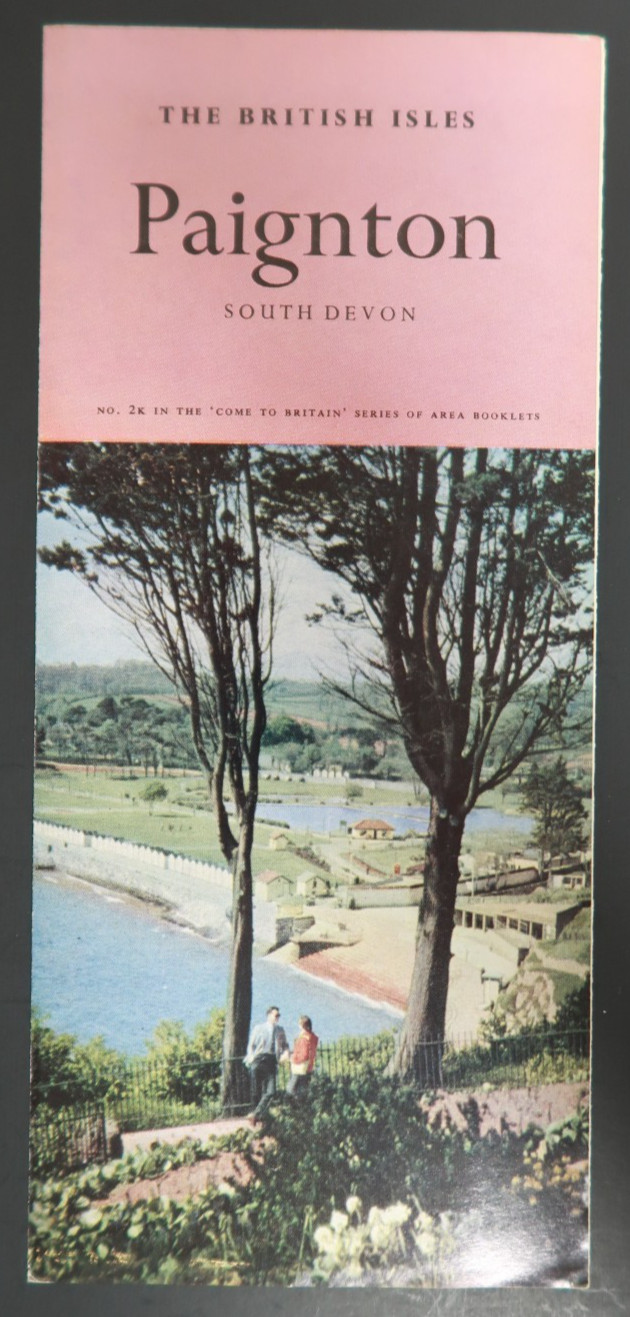 Paignton South Decon The British Isles Travel Souvenir Pamphlet Booklet 1958