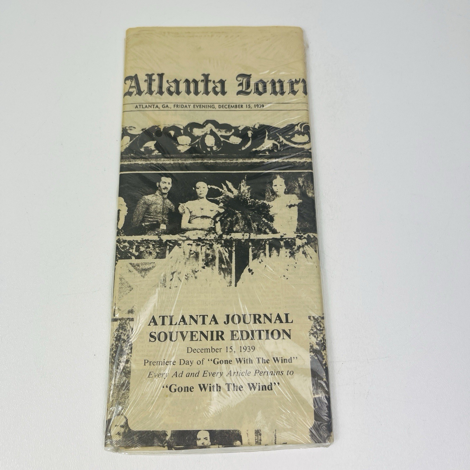 Vtg Gone With the Wind Collectors Newspaper Souvenir Edition 1939 Atlanta Journa