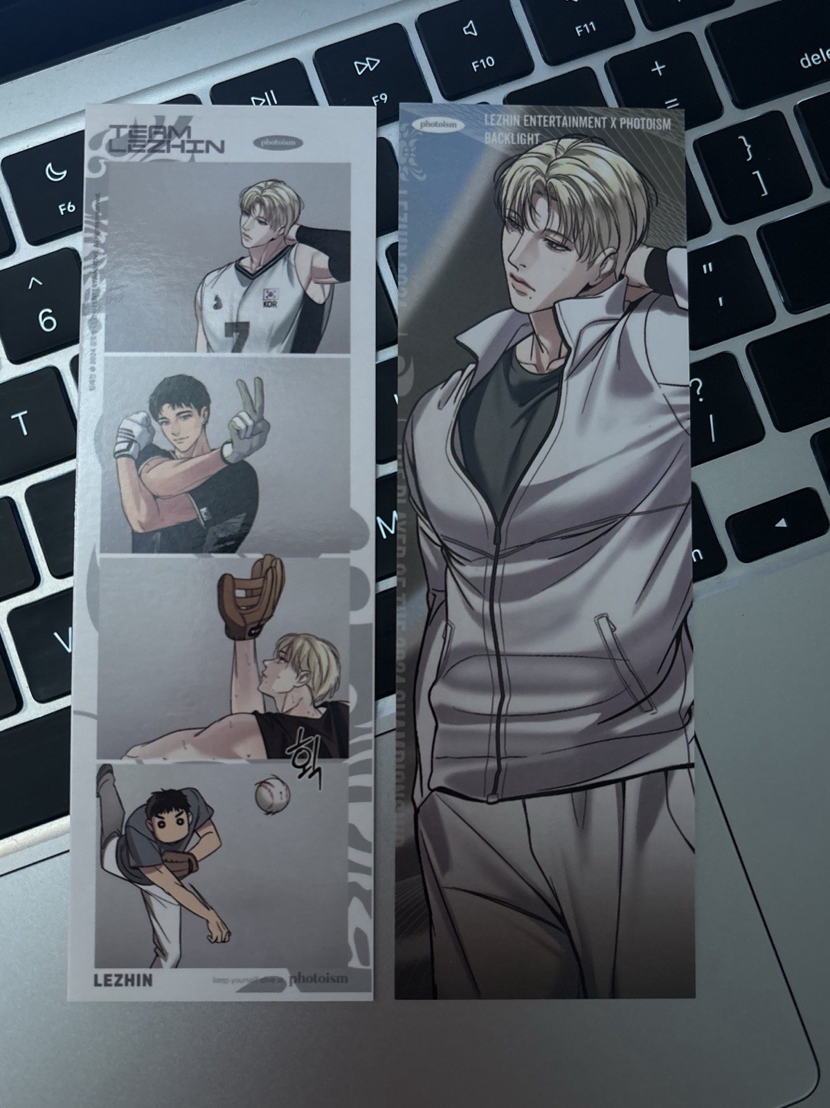 Lezhin x Photoism | Backlight_Photobooth Card (Pair Set)