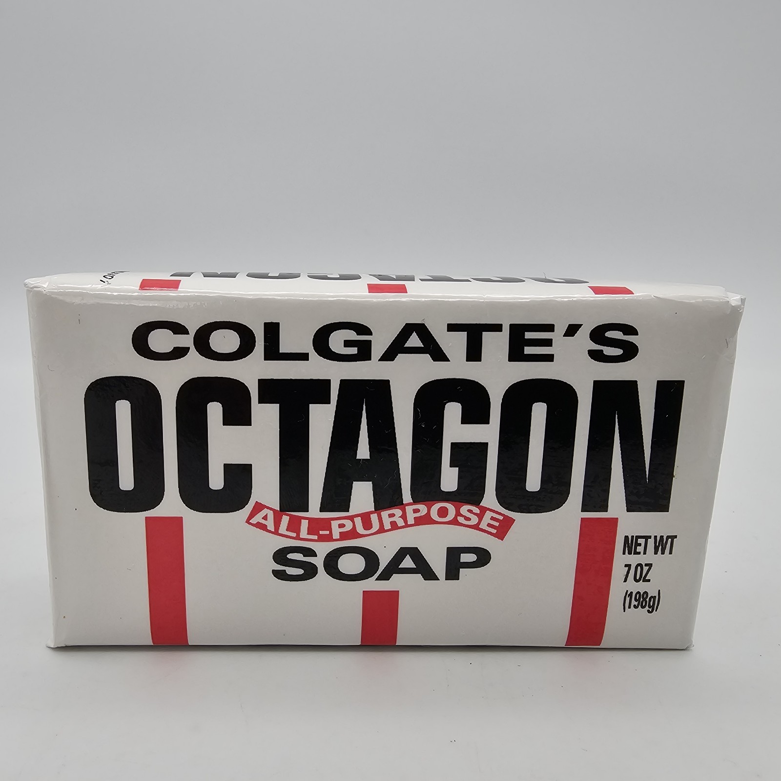 Colgate’s Octagon All-Purpose Laundry Soap Bar 7oz Sealed VTG Household Cleaner