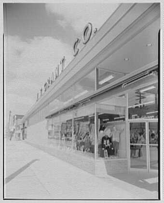 Millville New Jersey W.T. Grant Co. Department Store 1960s West Facade