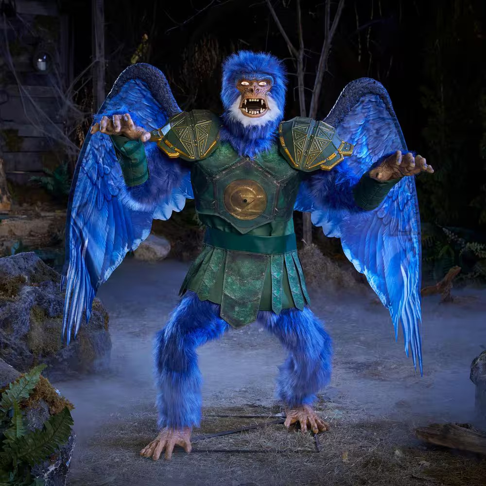 4 FT Animated LED Flying Monkey NEW