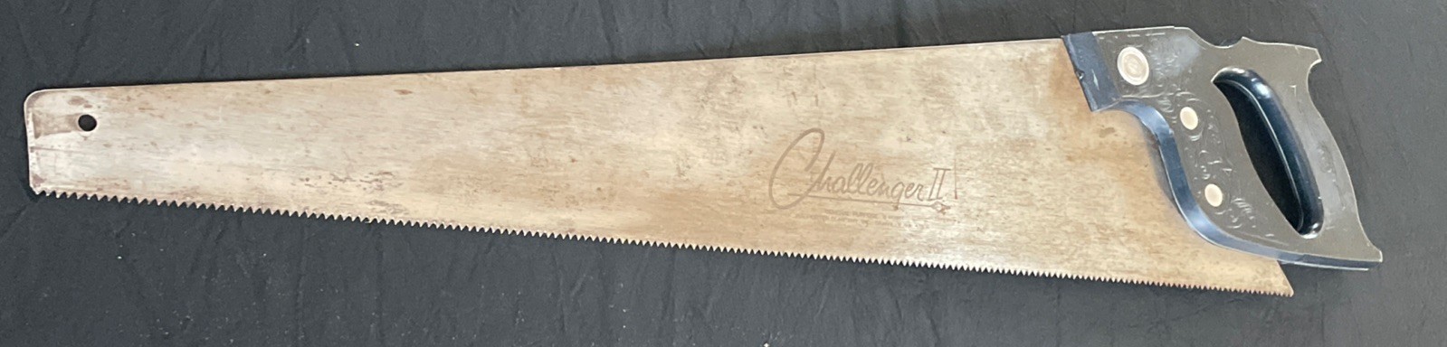 Disston 26” Hand Saw 8-point Challenger II Black Bakelite Handle | FREE S&H