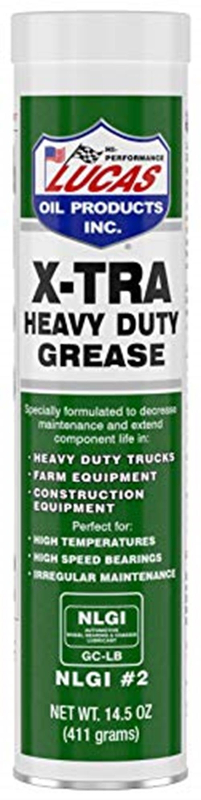 Lucas Oil 14.5 Ounce 10301 Heavy Duty Grease, 14.5 oz,Green Lucas Oil 14.5 Ounce 10301 Heavy Duty Grease, 14.5 oz,Green