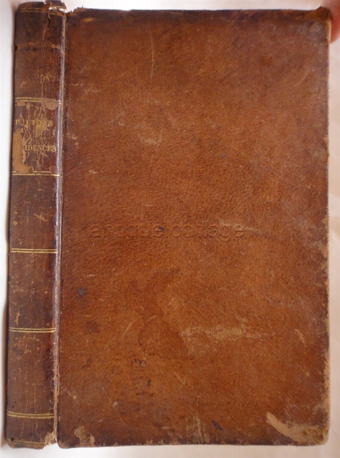 1830 antique VIEW EVIDENCE CHRISTIANITY bible paley EMMA DENNIS apologetics
