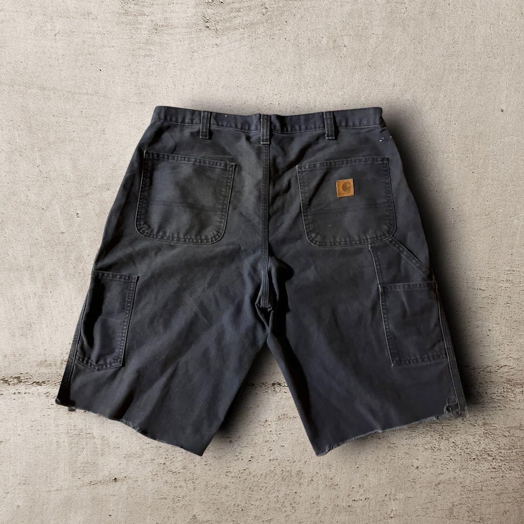 Carhartt x Exclusive Rental Car Heart 383 Painter Shorts W36 Cut Off Paint Used