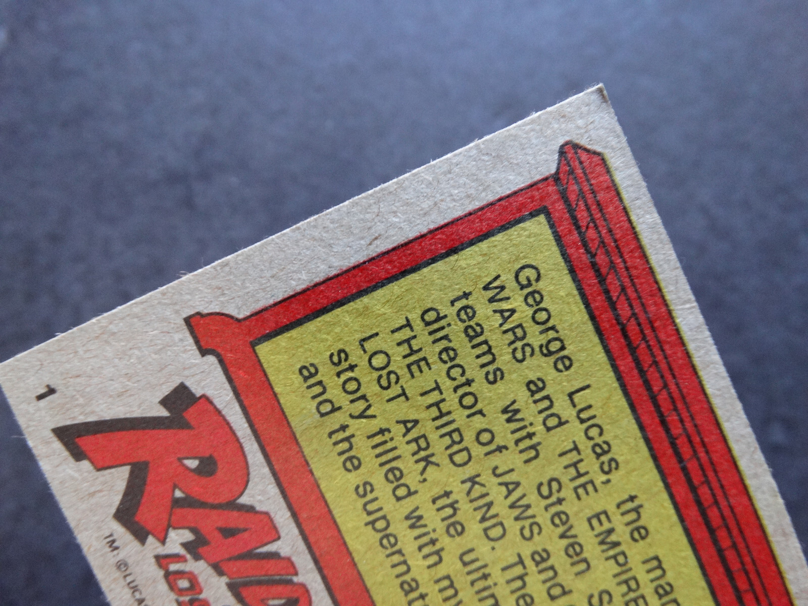 1981 Topps Raiders of the Lost Ark Trading Card Complete Your Set You Pick List 1981 Topps Raiders of the Lost Ark Trading Card Complete Your Set You Pick List