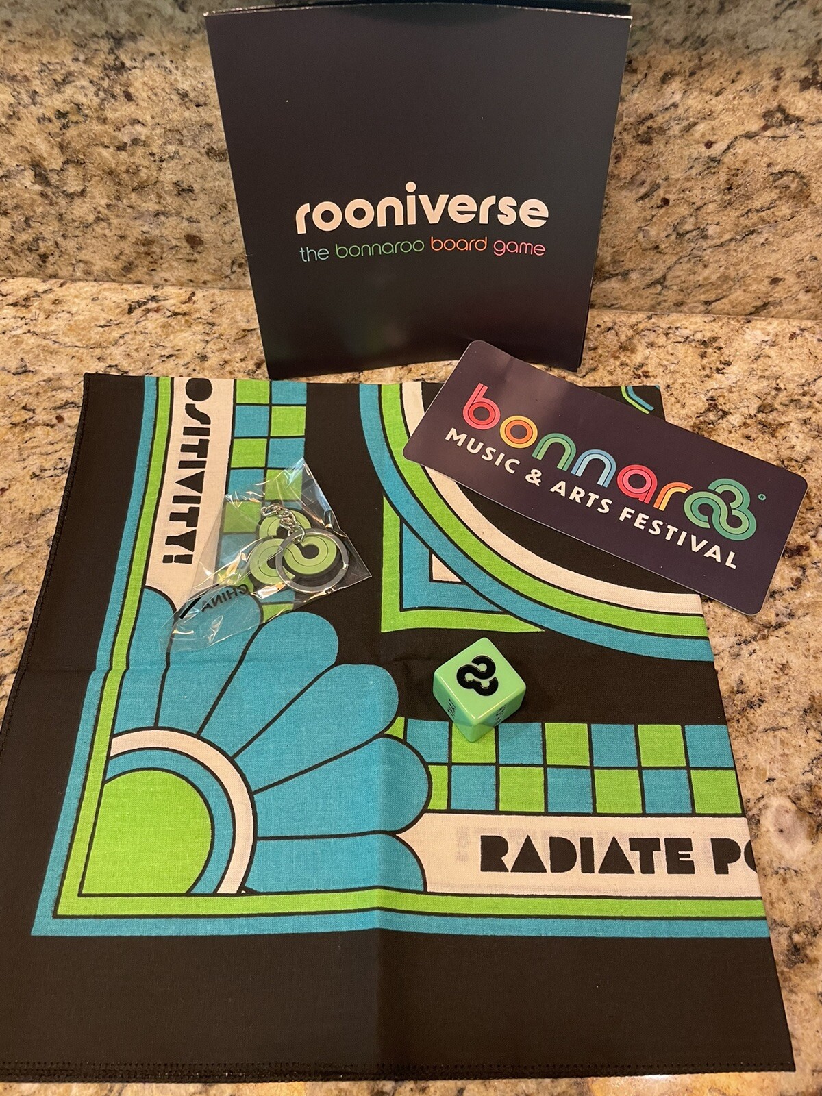Bonnaroo 2022 Merch And Game Board Bonnaroo 2022 Merch And Game Board