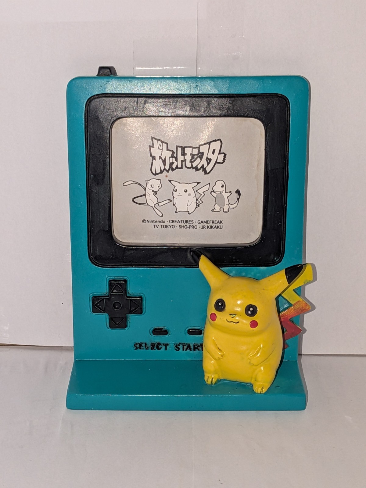 Pokemon Gameboy Picture Frame Pikachu Nintendo 90s Vintage Rare 