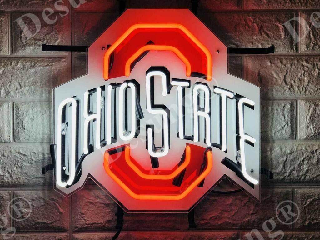 New Ohio State Logo Lamp Neon Light Sign 20\