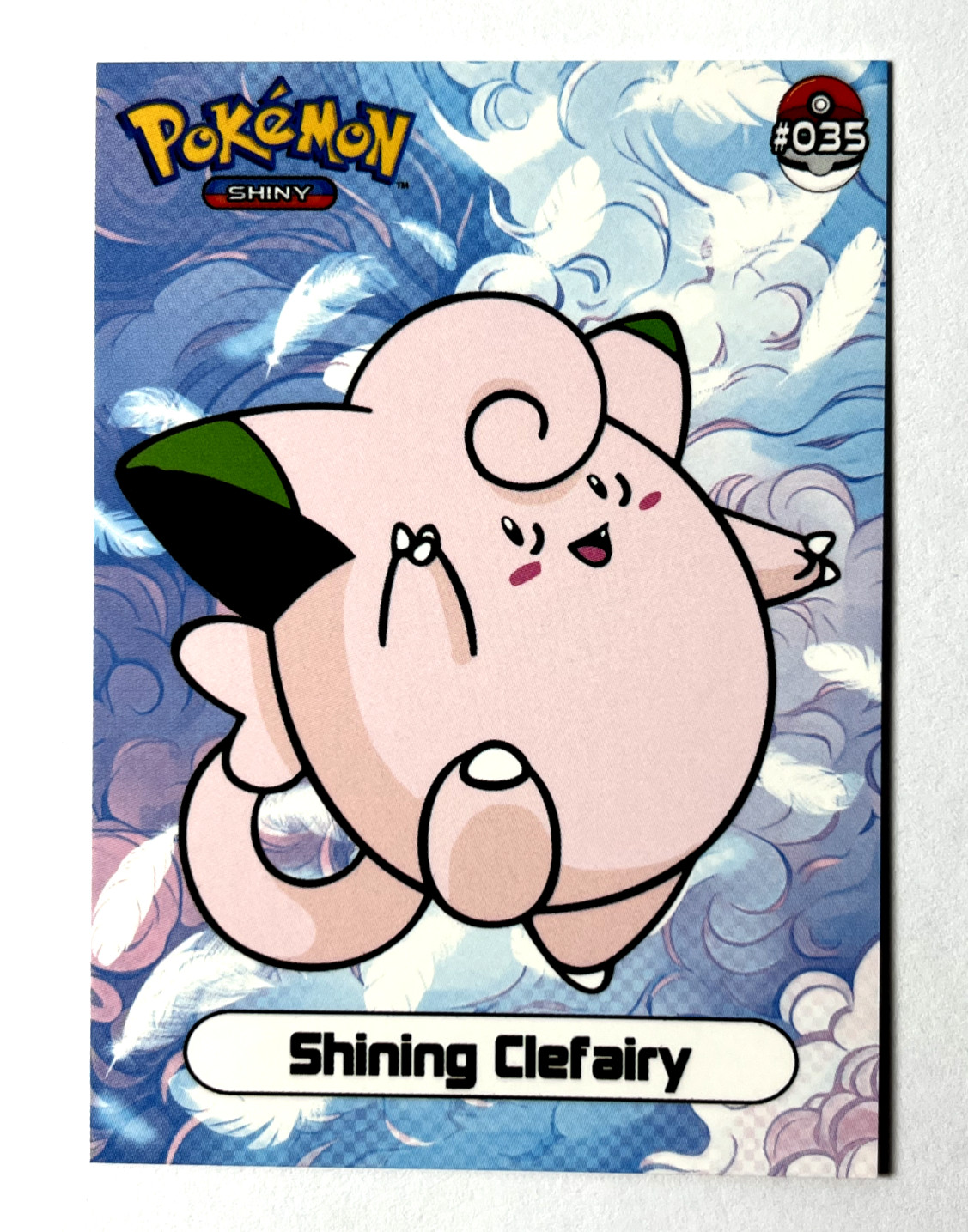 2024 SHINY POKEMON Card #035 CLEFAIRY Kanto Peru Edition